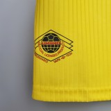 96-98 Scotland Yellow Retro Jersey/96-98 苏格兰黄色