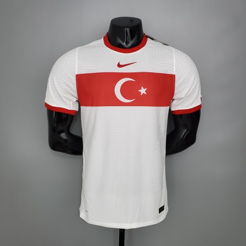 2020 Turkey Home White Player Version Jersey