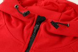21-22 AC Milan Black-Red Hoodie Suit