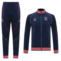 21-22 PSG Jordan Blue Jacket Suit