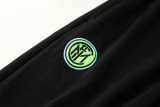 21-22 Inter Milan Black Hoodie Suit