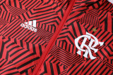21-22 Flamengo Red-Black Stripes Windbreaker S-XXL