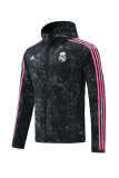 21-22 Real Madrid Black-Pink Windbreaker S-XXL