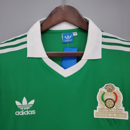 1986 Mexico Home Retro Jersey/1986 墨西哥主场