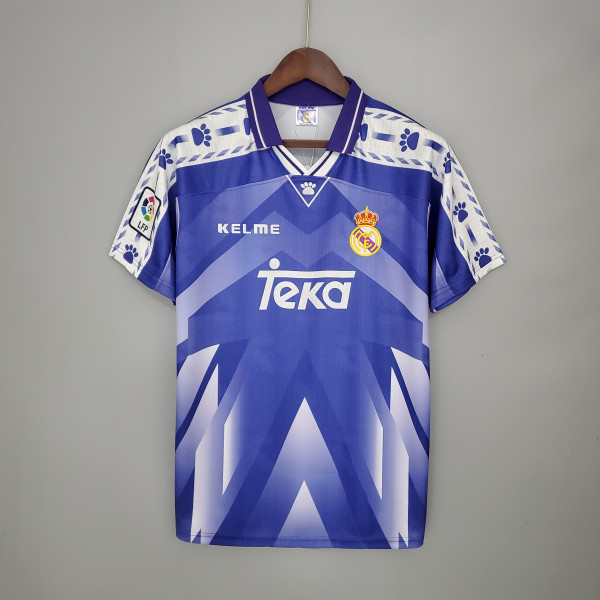 96-97 Real Madrid Away Retro Jersey/96-97 皇马客场