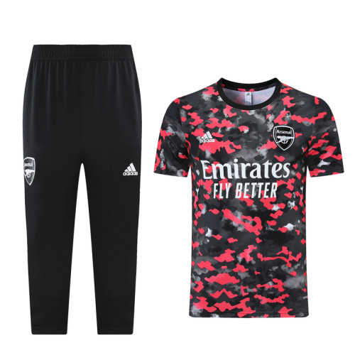 21-22 Arsenal Short sleeve training Suit（cropped pants）