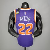AYTON#22 Phoenix Suns Purple NBA Jersey S-XXL