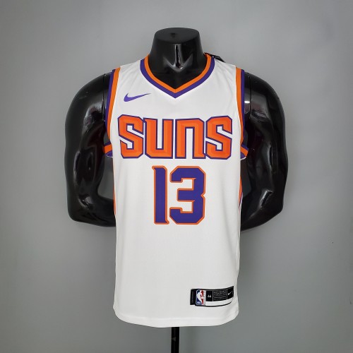 NASH#13 Phoenix Suns White NBA Jersey S-XXL