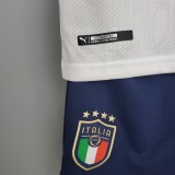 2021 Italy Away White Kid Kit