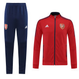 21-22 Arsenal Red Jacket Suit