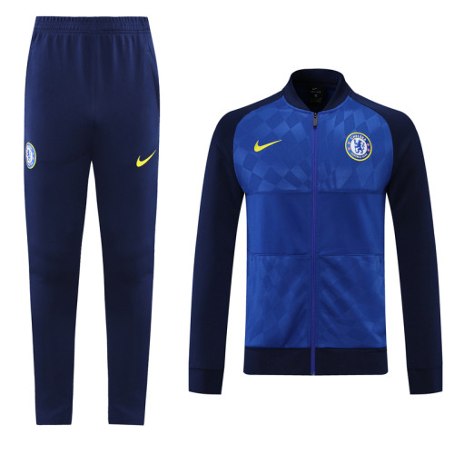 21-22 Chelsea Blue Player version Jacket Suit
