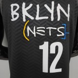 New Brooklyn Nets HARRIS#12 City Edition Black