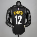 New Brooklyn Nets HARRIS#12 City Edition Black