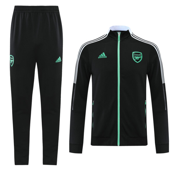 21-22 Arsenal Black Jacket Suit