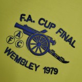 71-79 Arsenal Away Yellow Retro Jersey/71-79 阿森纳客场