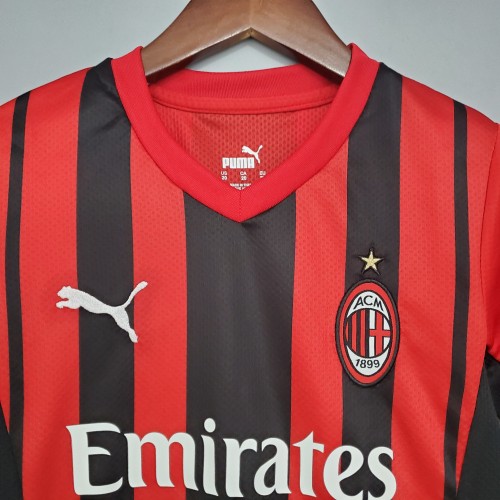 21-22 AC Milan Home Kid Kit