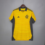 21-21 Flamengo Yellow Goalkeeper Fans Jersey