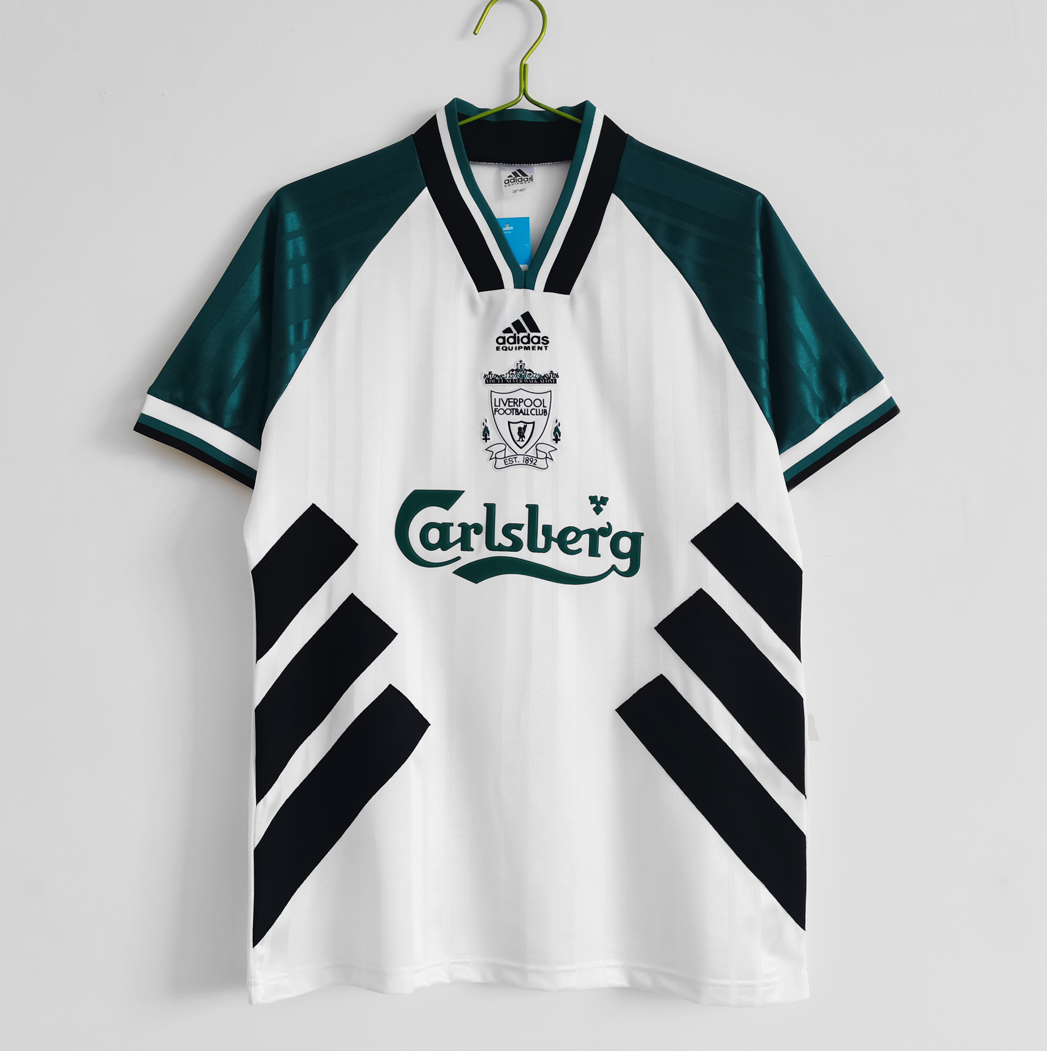 LIVERPOOL 1993/1995 HOME FOOTBALL SHIRT JERSEY ADIDAS SIZE L
