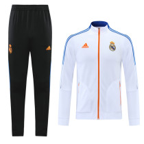 21-22 Real Madrid White Jacket Suit