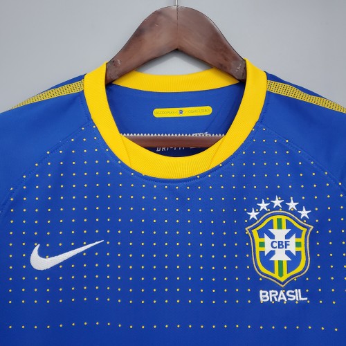 2010 Brazil Away Retro Jersey/2010 巴西客场