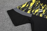 21-22 Dortmund Black Polo Short Sleeve Suit