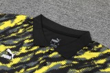 21-22 Dortmund Black Polo Short Sleeve Suit