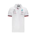 Mercedes AMG Petronas F1 2021 Team Polo - White/2021F1梅赛德斯奔驰polo衫