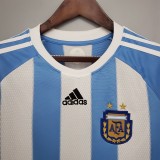 2010 World Cup Argentina Home Retro Jersey/2010 阿根廷主场