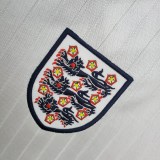 84-87 England Home White Retro Jersey/84-87 英格兰主场