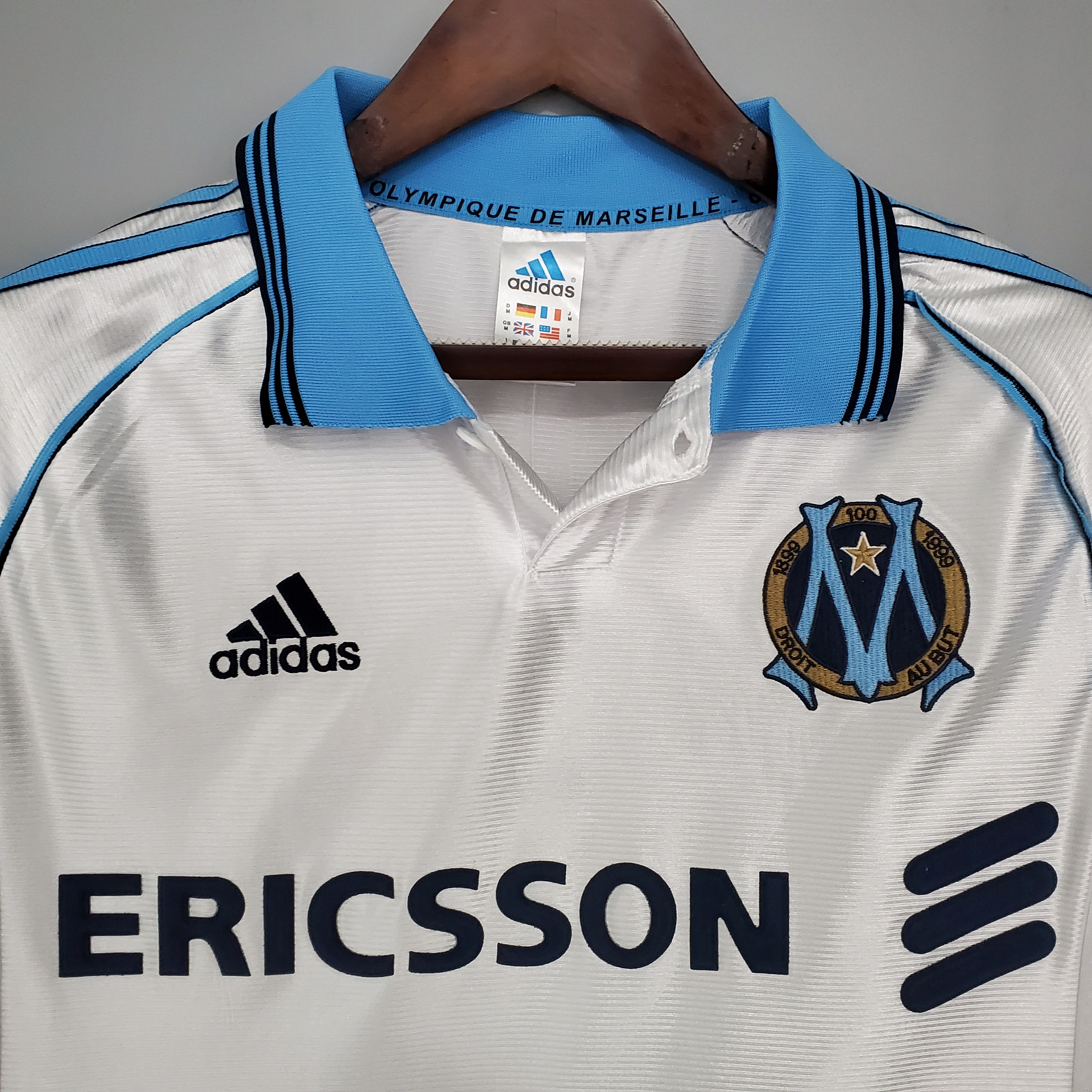 98-99 Marseille Home Retro Jersey