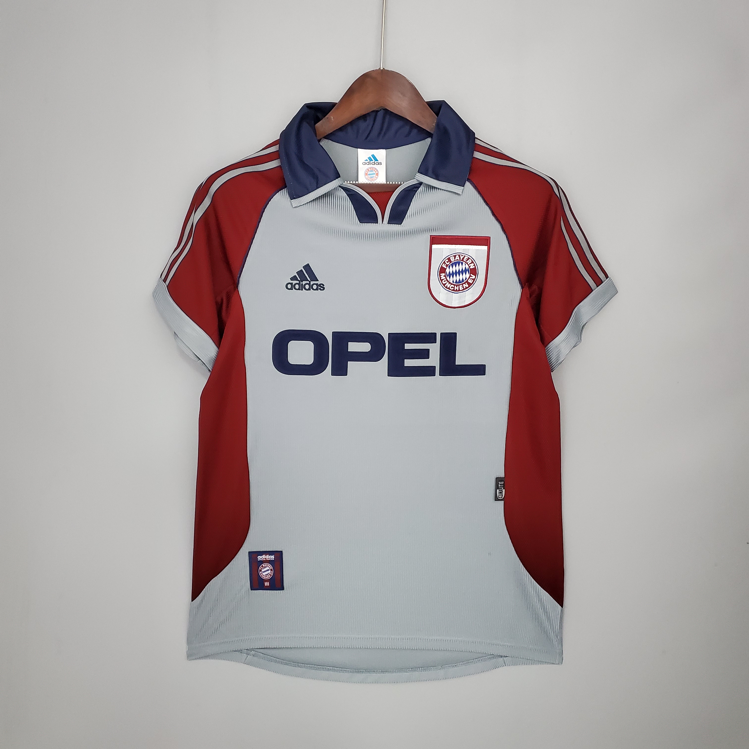 98/99 adidas × BAYERN Away Game Shirts Bayern Munich Away Football Shirt 1998/00 Adults XL Adidas