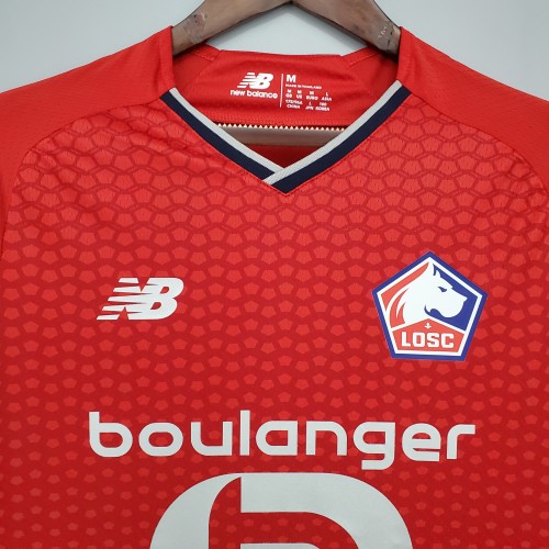 21-22 Lille Home Fans Jersey