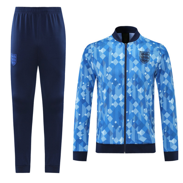 2021 England Blue Jacket Suit