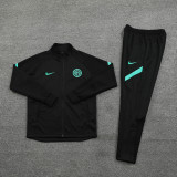 21-22 Inter Milan Black-Green Jacket Suit