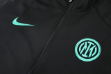 21-22 Inter Milan Black-Green Jacket Suit