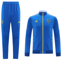21-22 Boca Juniors Blue Jacket Suit
