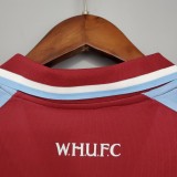 21-22 West Ham United Home Fans Jersey