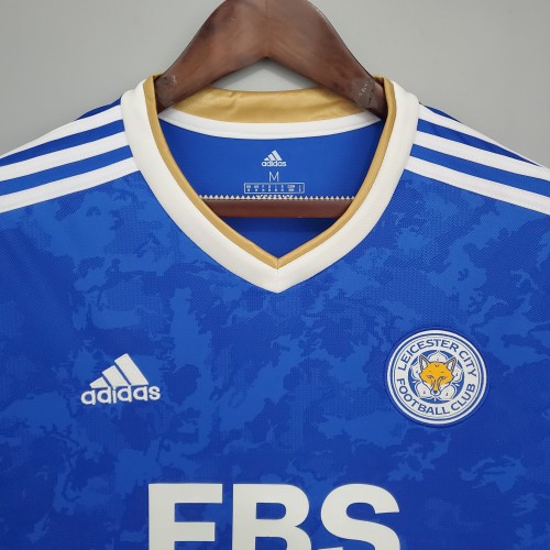 21-22 Leicester City Home Fans Jersey