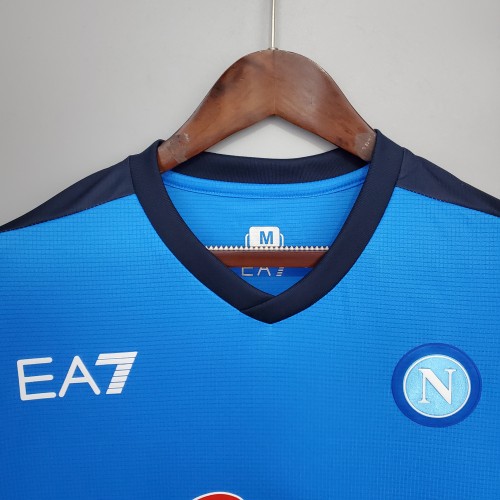21-22 Napoli  Home  Blue Jersey