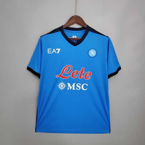 21-22 Napoli  Home  Blue Jersey