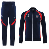 21-22 PSG Jordan Blue-Red Jacket Suit