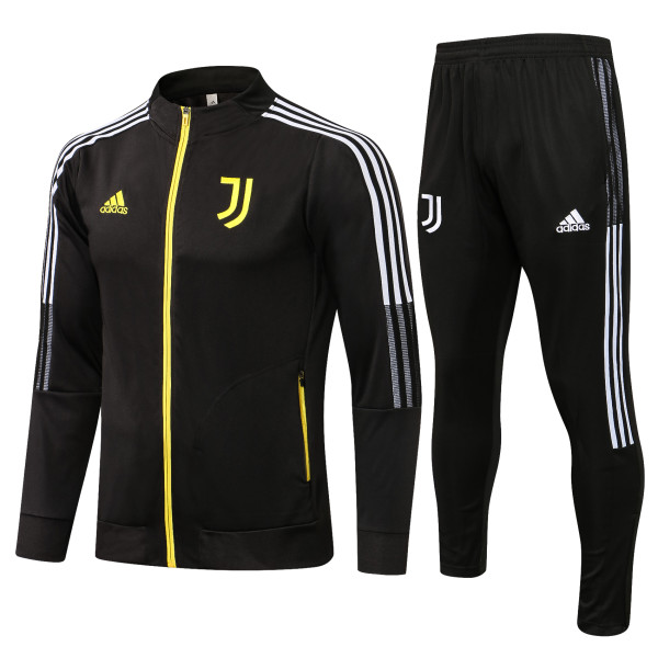 21-22 Juventus Black Jacket Suit