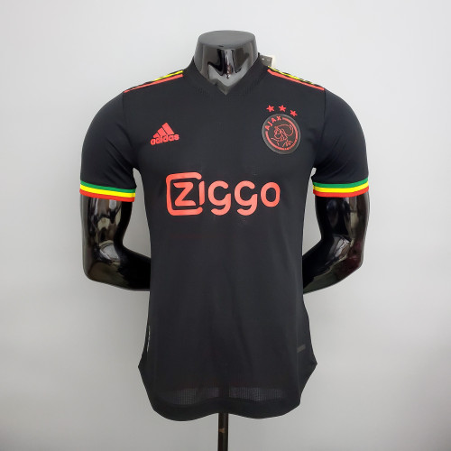 21-22 Ajax Third Black Player version Jersey