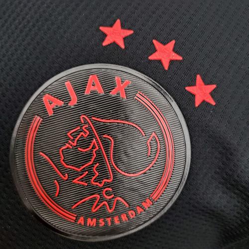21-22 Ajax Third Black Player version Jersey