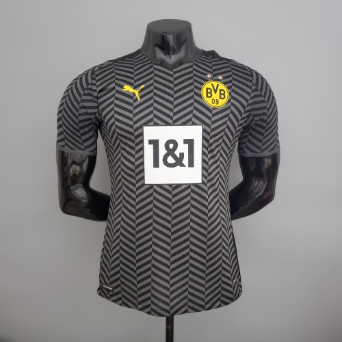 21-22  Dortmund Away Player Jersey