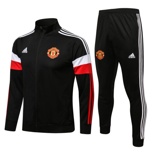 21-22 Manchester United Black Jacket Suit