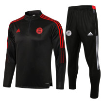 21-22 Bayern Munich Dark Gray Training suit