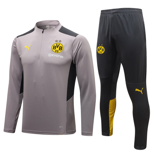 21-22 Dortmund Gray Training suit