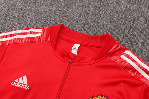 21-22 Manchester United Red Training suit