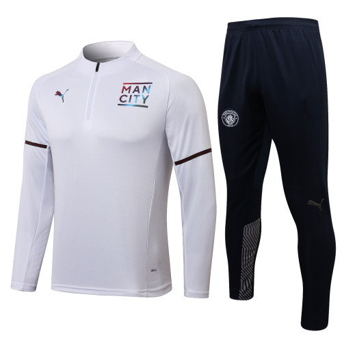 21-22 Man City White Training suit